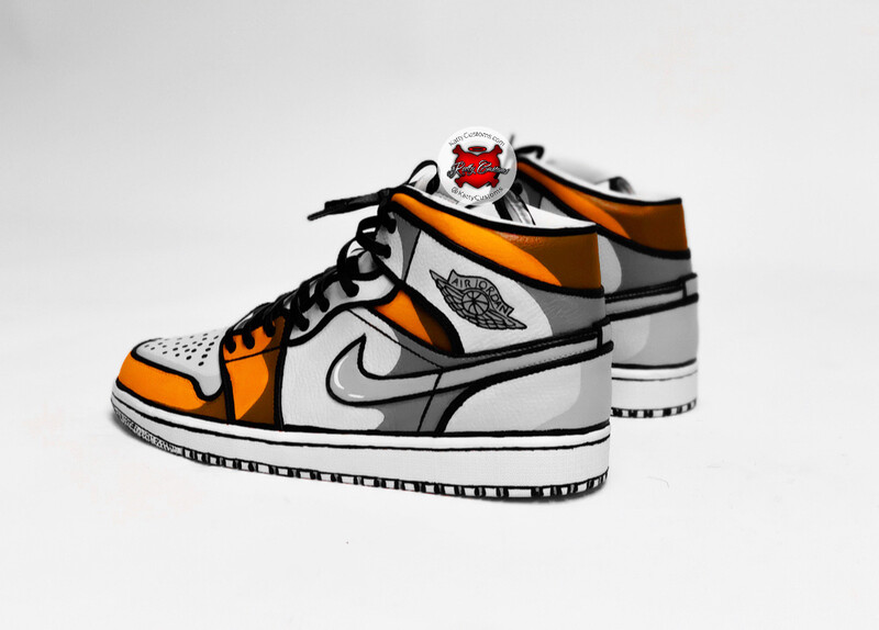 Katty Cartoon Jordan 1 Mid