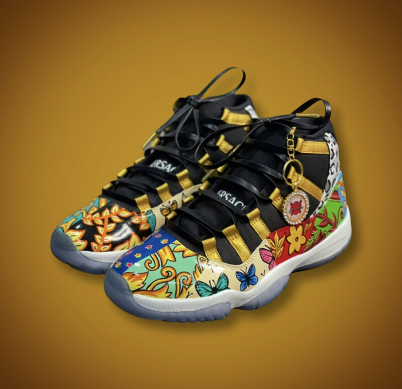 Versace Jordan 11s