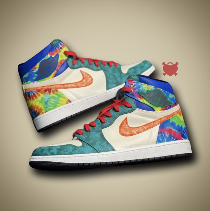 Tie-Dye Jordan 1s