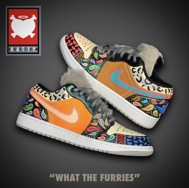 “WHAT THE FURRIES” Jordan 1 Low