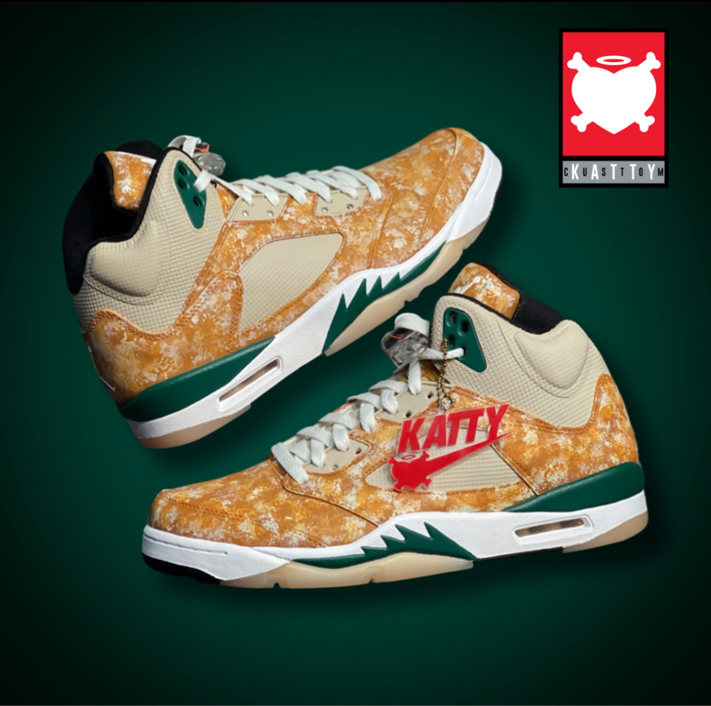 Frosted Gingerbread Jordan 5s