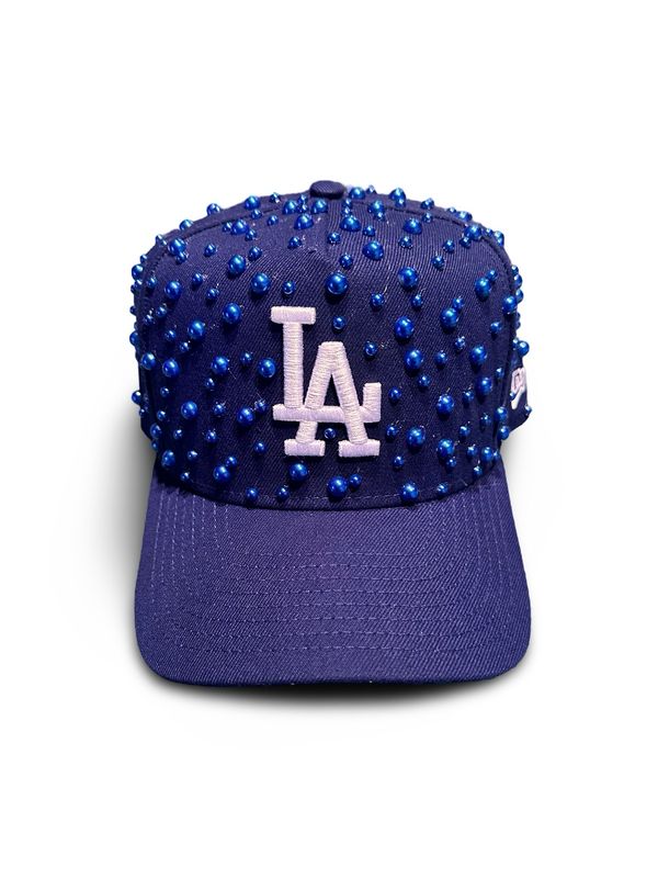 Custom Blue Pearl LA Hat