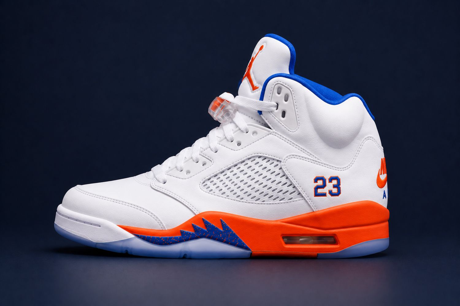 NY Knicks Jordan 5s “White”