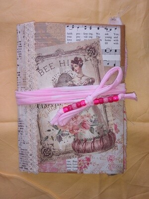 Bees and Pink Roses Journal