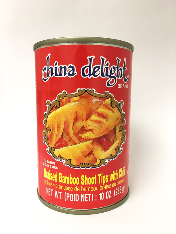 CD BRAISED BAMBOO SHOOT TIPS WITH CHILI 24x283g