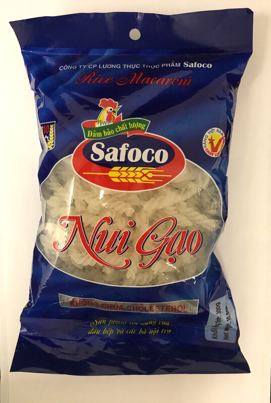 SAFOCO TWISTED RICE MACARONI 20X300G