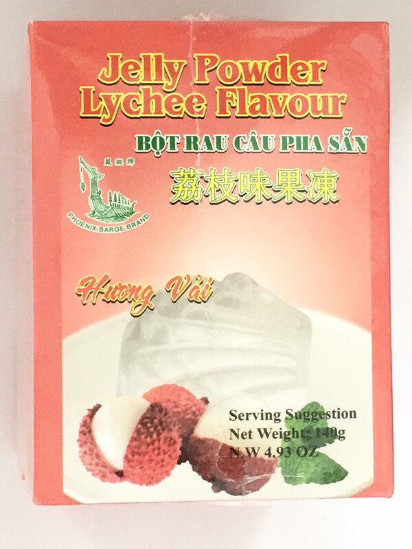 PHOENIX JELLY POWDER LYCHEE 30BOXES X 140G