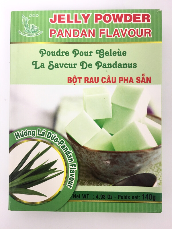 PHOENIX JELLY POWDER PANDAN FLAVOUR 30BOXES X 140G