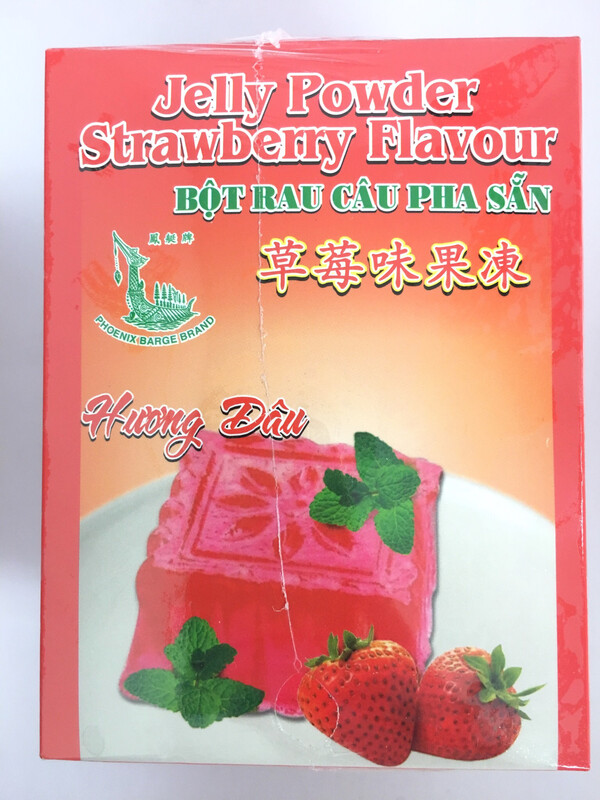 PHOENIX JELLY POWDER STRAWBERRY 30BAGS X 140G
