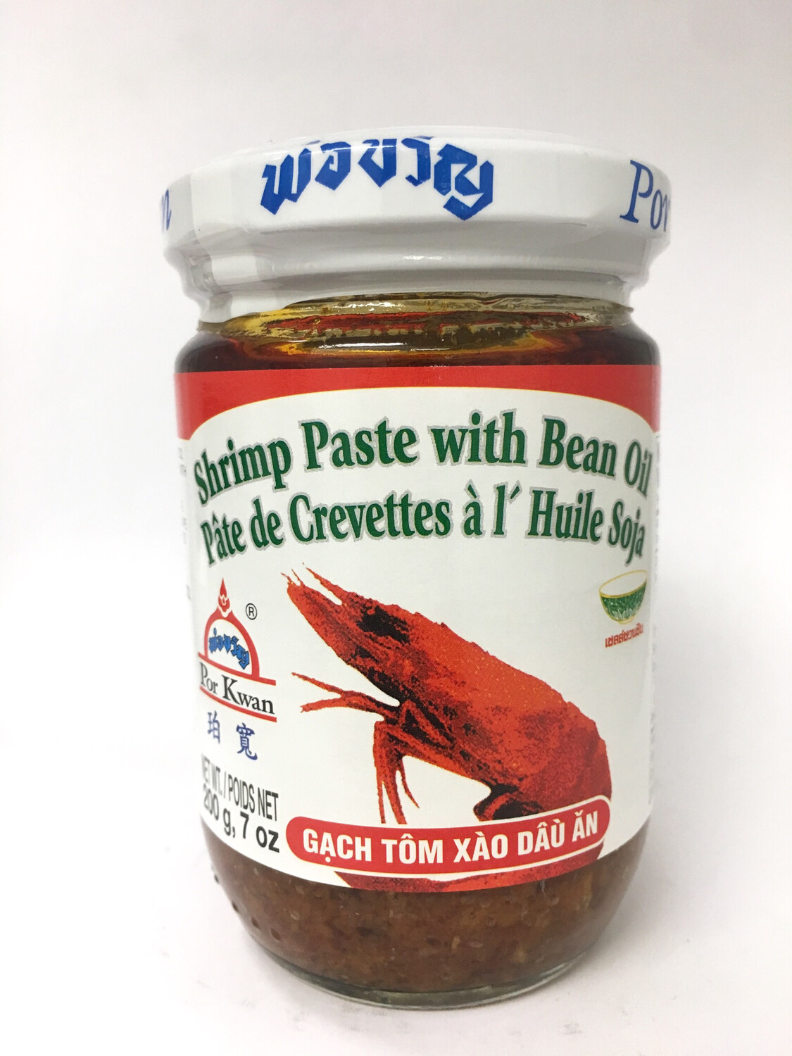 PORKWAN SHRIMP PASTE WITH BEAN OIL 24X200G