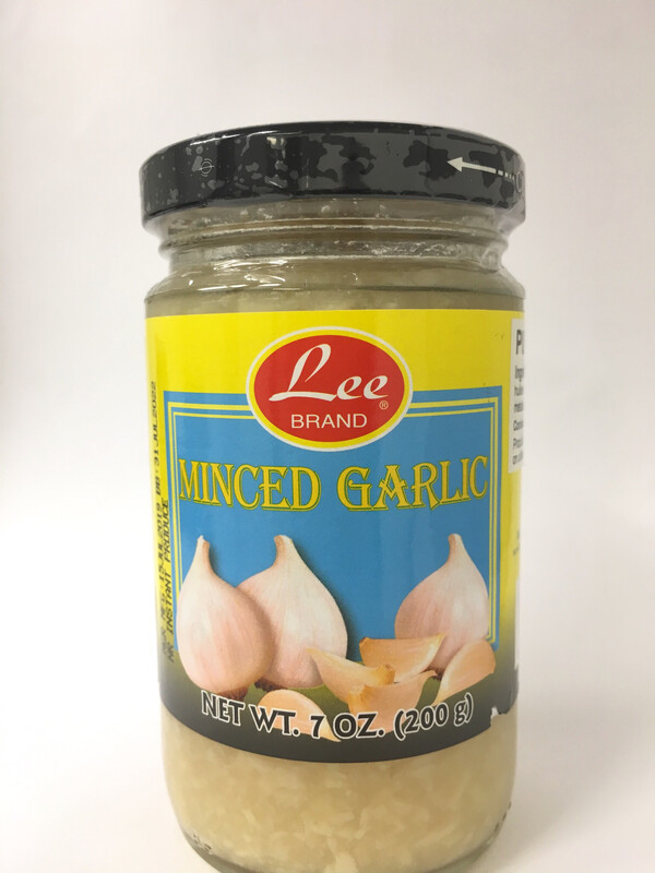 LEE MINCED GARLIC 24X200G
