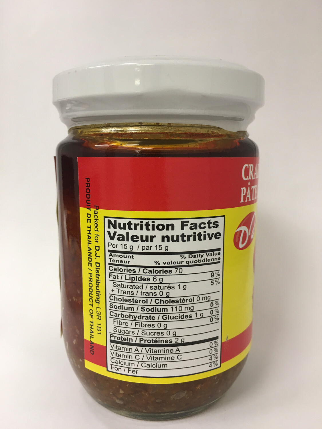 DJ CRAB PASTE WITH BEAN OIL 24X200G