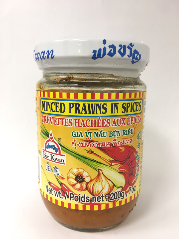 PORKWAN BOTTLE MINCE PRAWN IN SPICES 24X200G