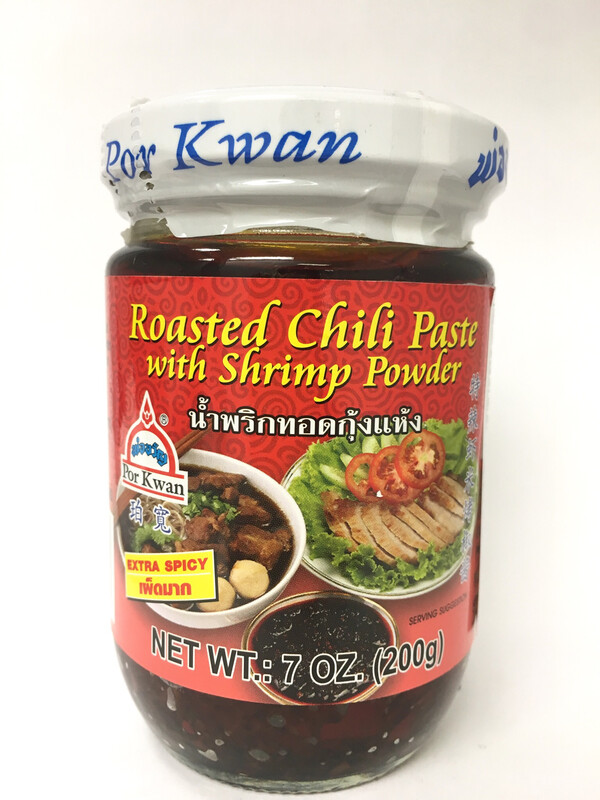 PORKWAN ROASTED CHILI PASTE WITH SHRIMP POWDER 24X200G