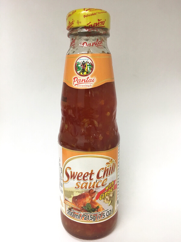 PANTAI SWEET CHILI SAUCE WITH GINGER 12X200ML