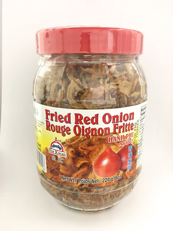 PORKWAN FRIED RED ONION 24X227G