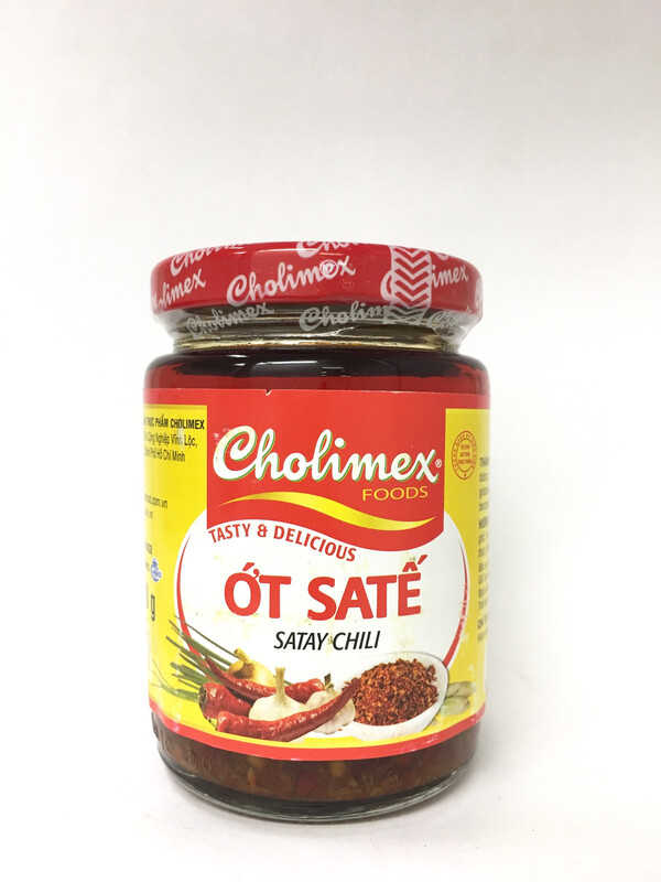CHOLIMEX CHILI SATAY SAUCE 36X150G