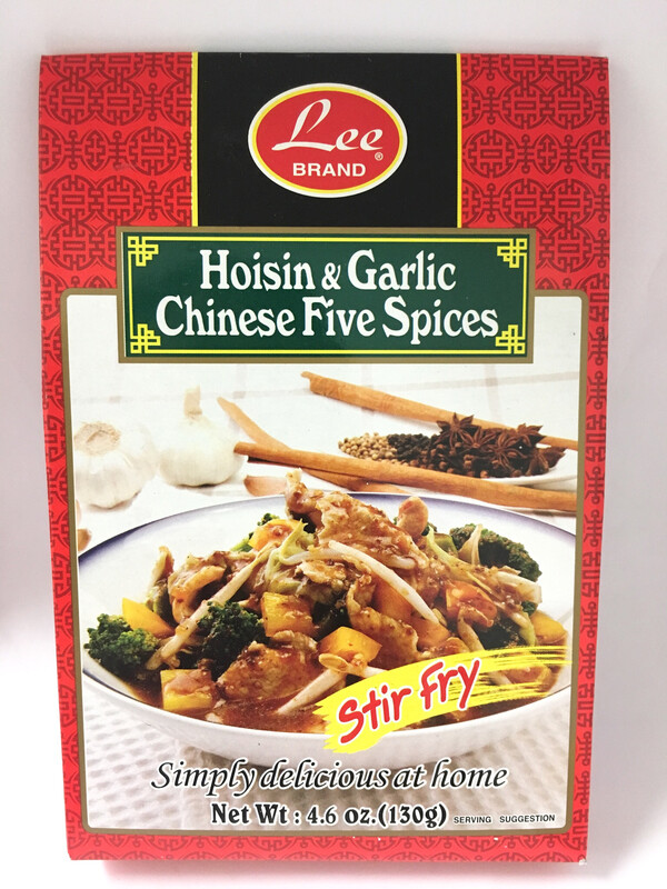 LEE HOISIN &amp; GARLIC CHINESE FIVE SPICES 12X130G