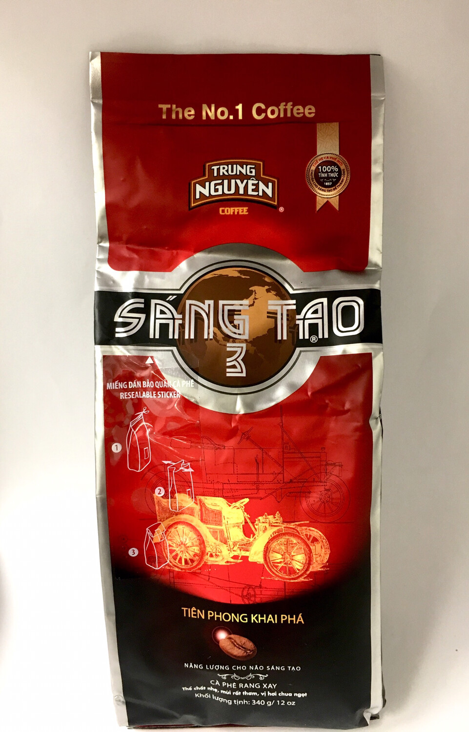 TRUNG NGUYEN CREATIVE COFFEE 3 30X340G