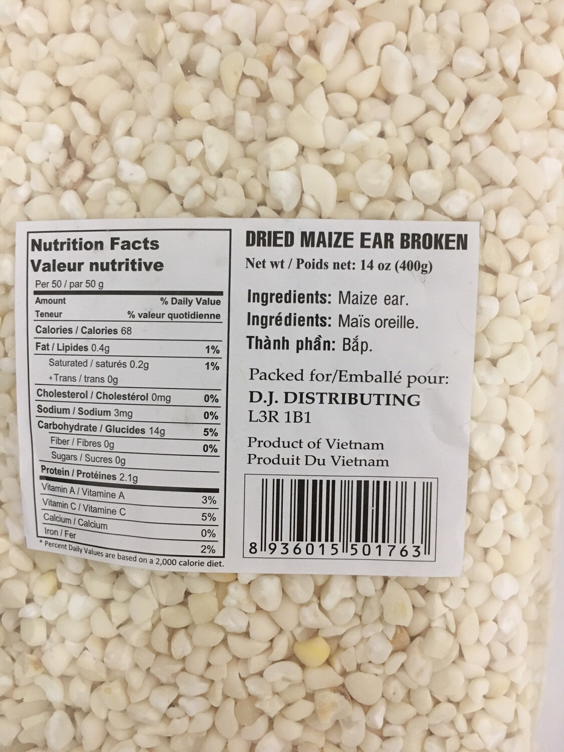 PHOENIX DRIED MAIZE EAR BROKEN 36X400G