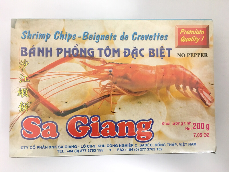 SA GIANG SHRIMP CHIPS 55X200G