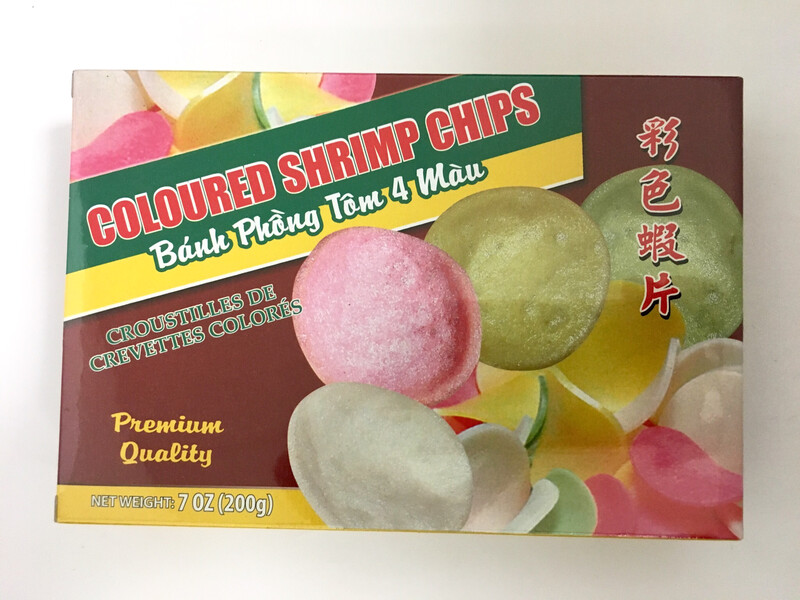 PHOENIX COLOURED SHRIMP CHIPS 50X7OZ