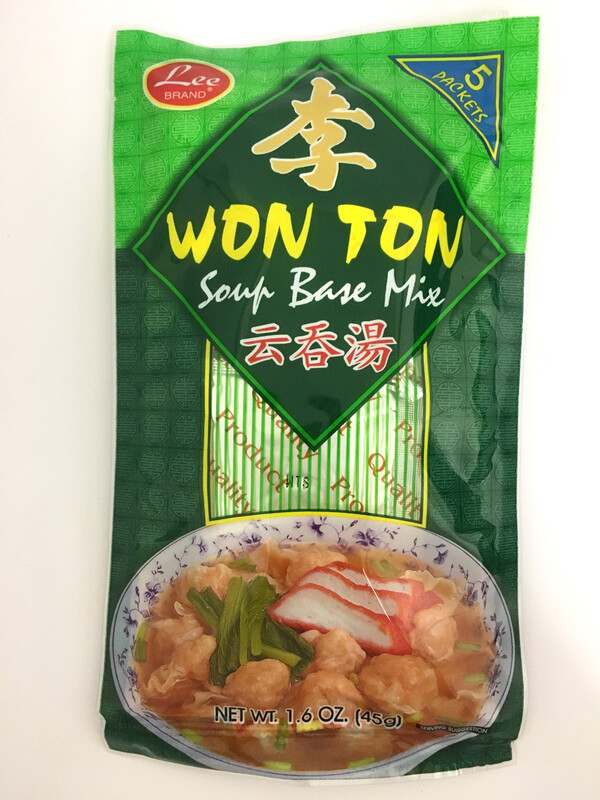 LEE WONTON SOUP BASE MIX 48X45G