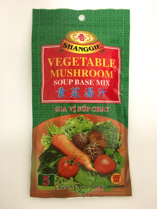 SHANGGIE VEGTABLE MUSHROOM SOUP BASE MIX 48X45G