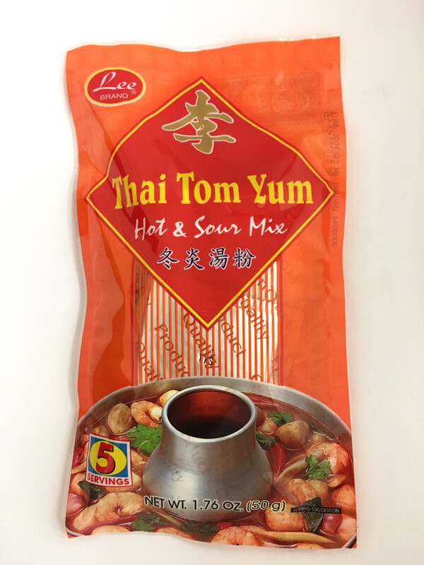 LEE THAI TOM YUM HOT &amp; SOUR MIX 48X50G