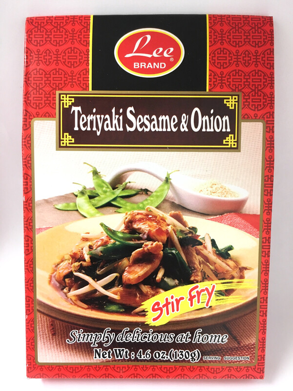 LEE TERIYAKI SESAME &amp; ONION 12X130G