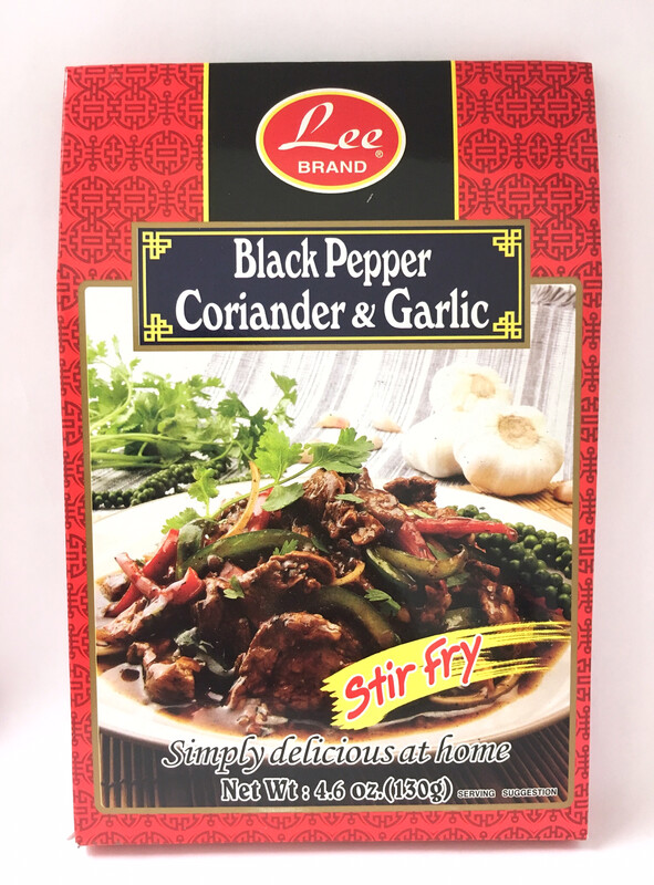 LEE BLACK PEPPER CORIANDER &amp; GARLIC 12X130G