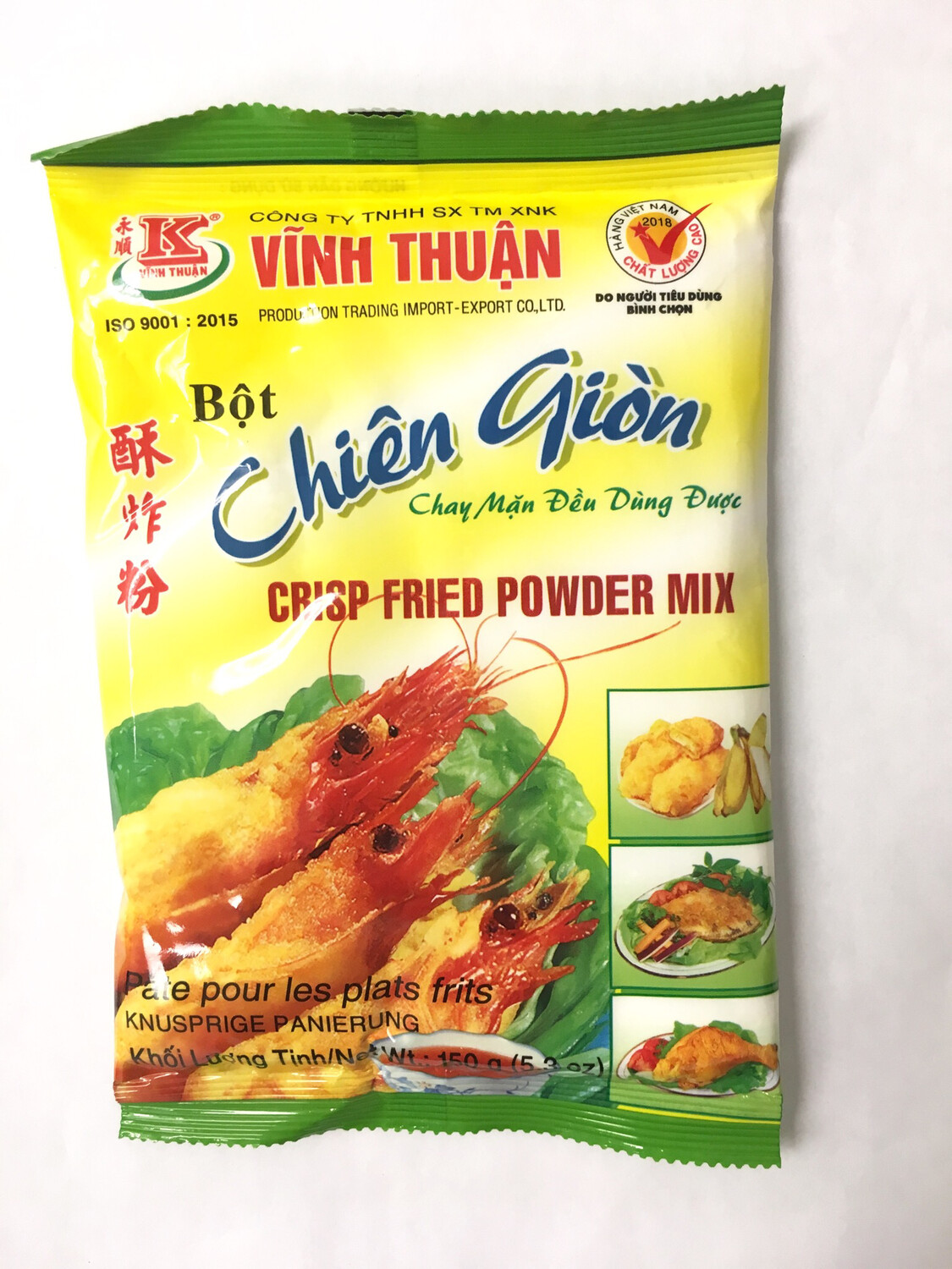 VINH THUAN CRISP FRIED POWDER MIX 60X150G