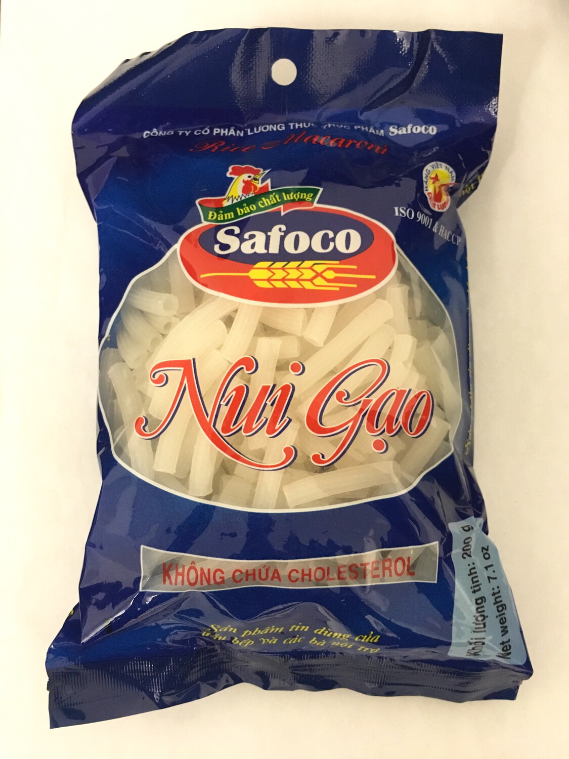 SAFOCO RICE MACARONI 25X200G