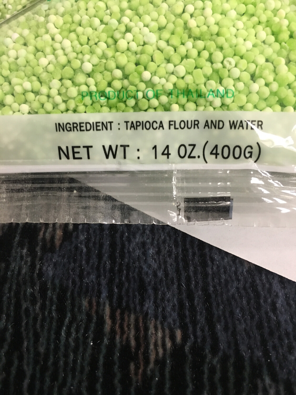 GOLDEN CHEF GREEN TAPIOCA SAGO 40X400G