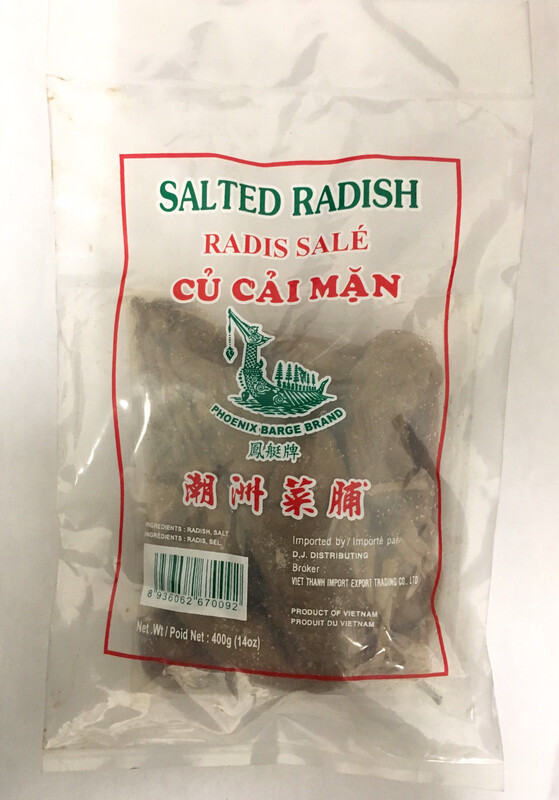 PHOENIX SALTED RADISH 30X400G