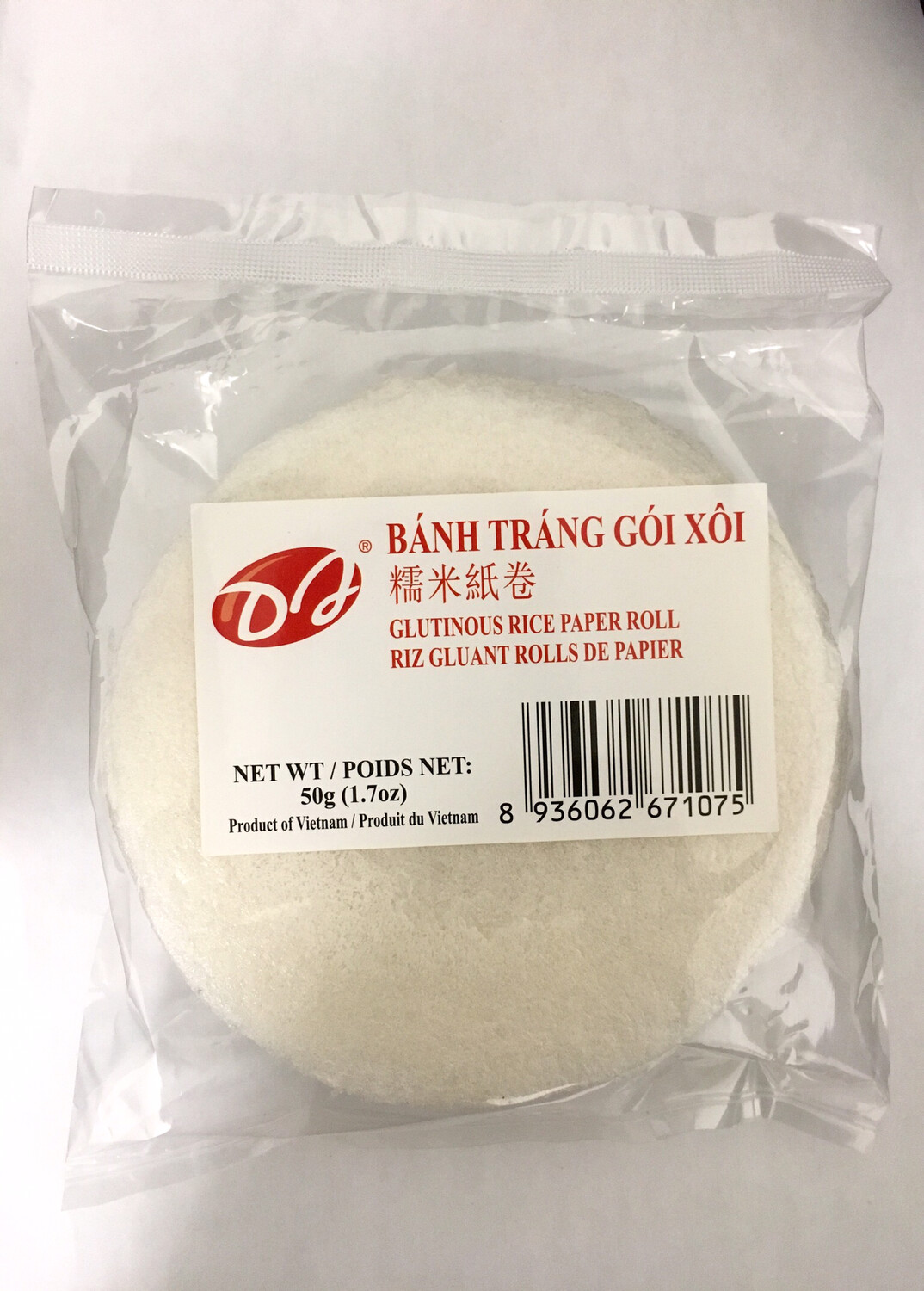 DJ GLUTINOUS RICE PAPER 20X50G