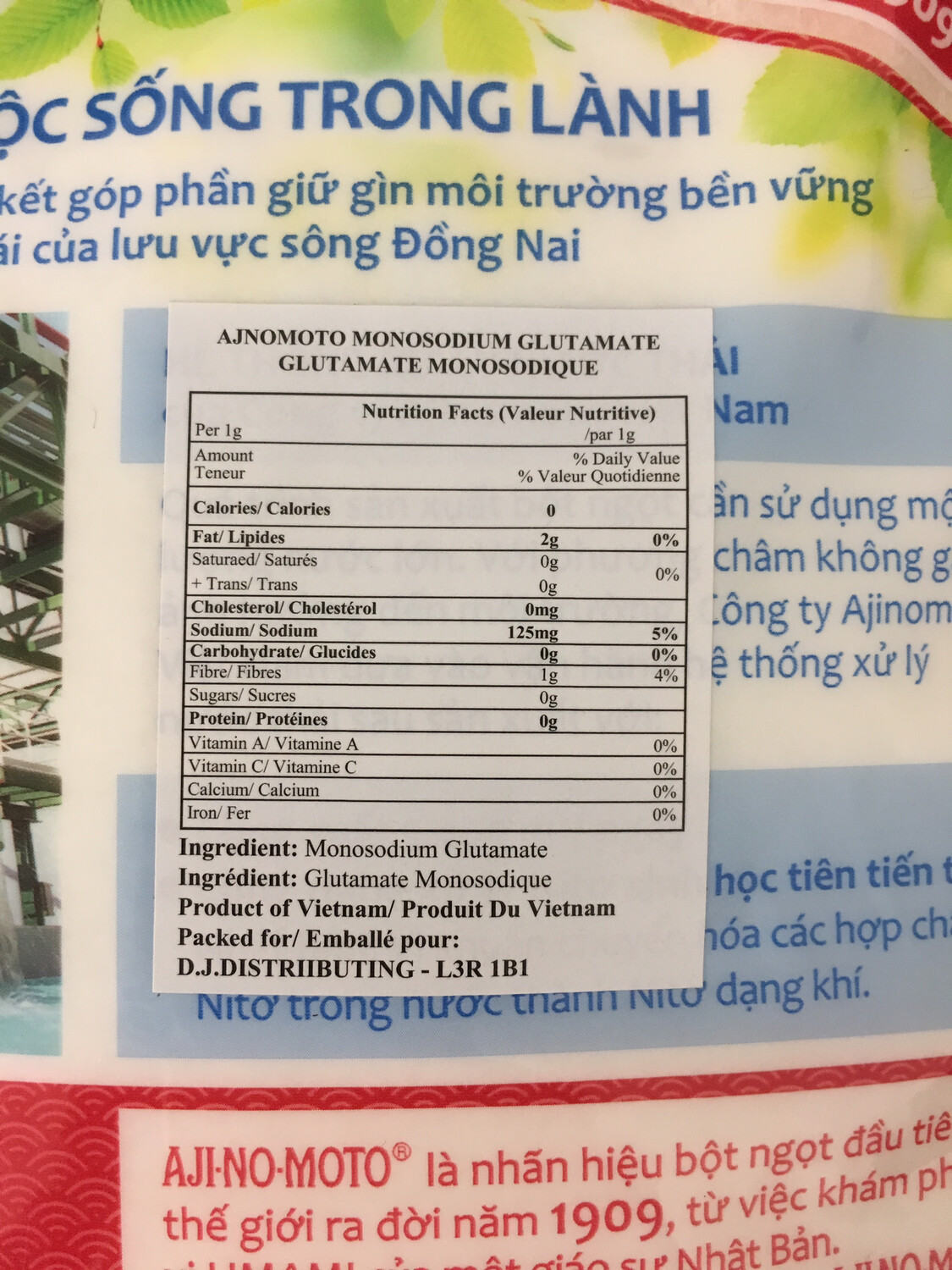 AJINOMOTO MSG 15x1KG