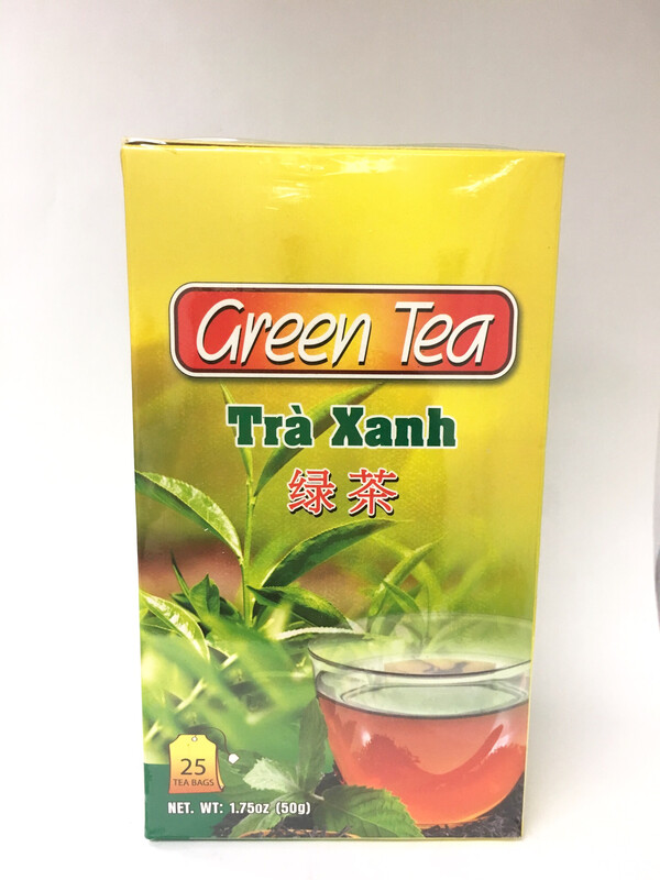 GREEN TEA BAG 24BOXES X 25BAGS X 2G