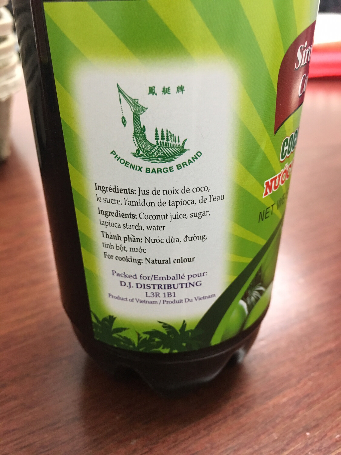 PHOENIX COCONUT THIN SAUCE 24X21OZ