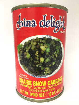 CHINA DELIGHT BRAISE SNOW CABBAGE 24X10OZ