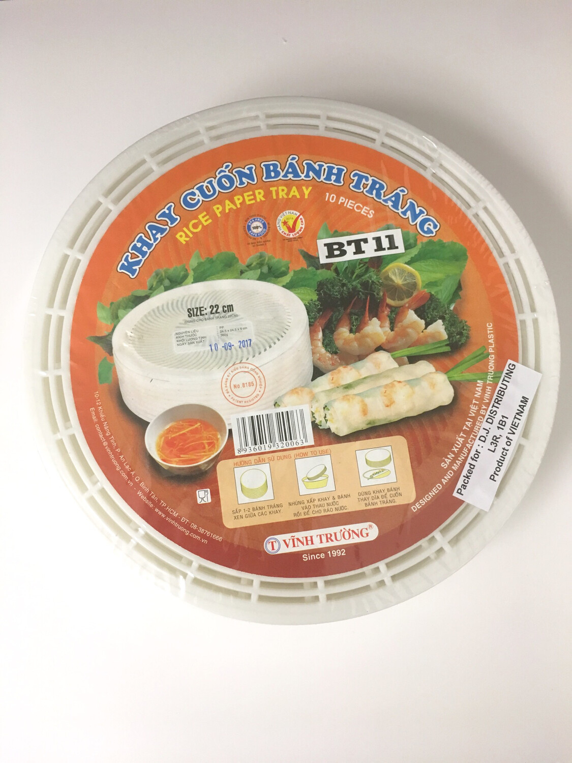 RICE PAPER TRAY 20PCS