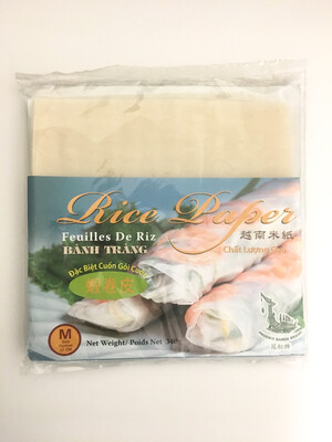 PHOENIX SQUARE RICE PAPER FOR FRESH ROLL 22CM 30X340G