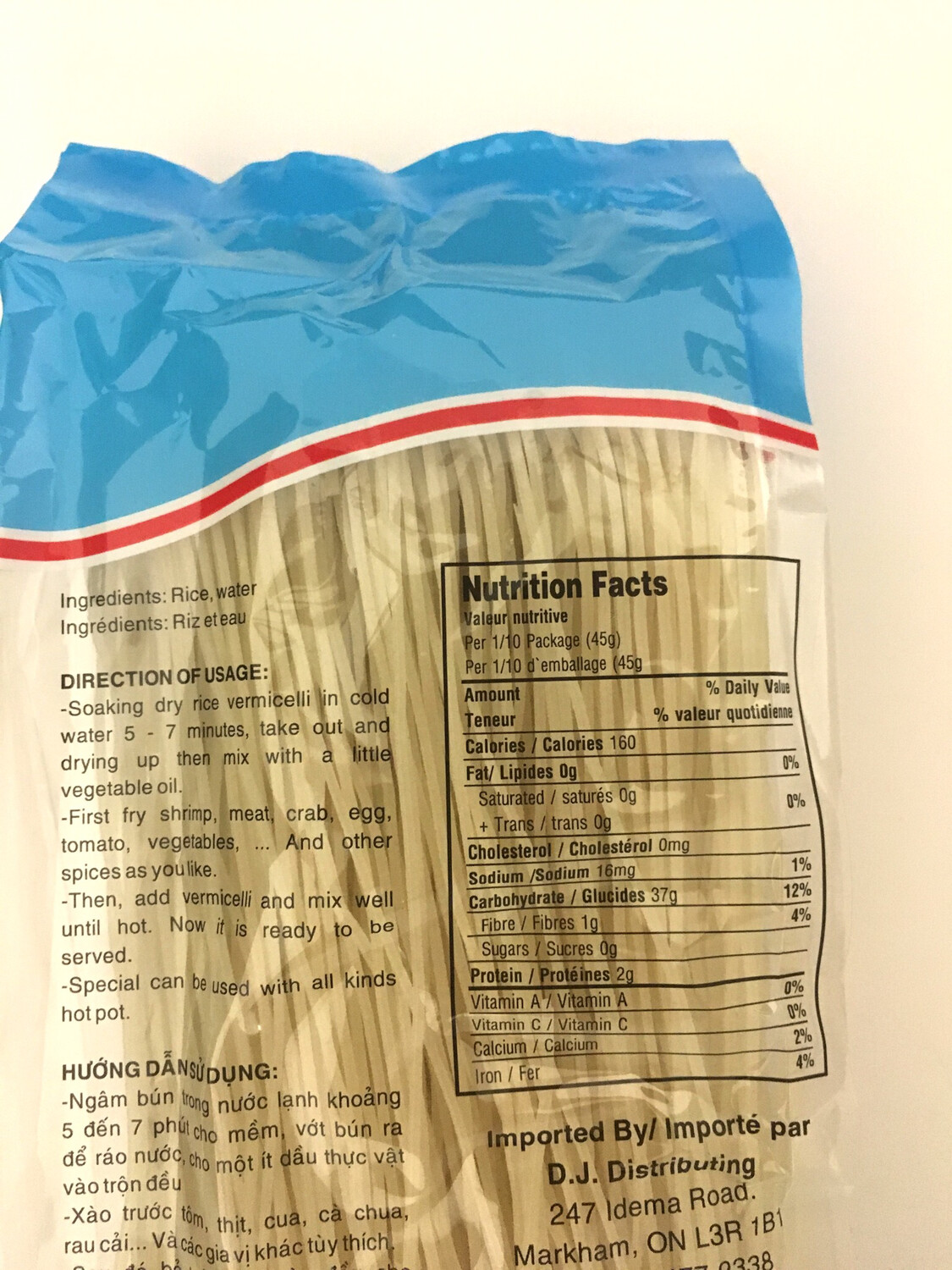 DJ RICE VERMICELLI 30X375G