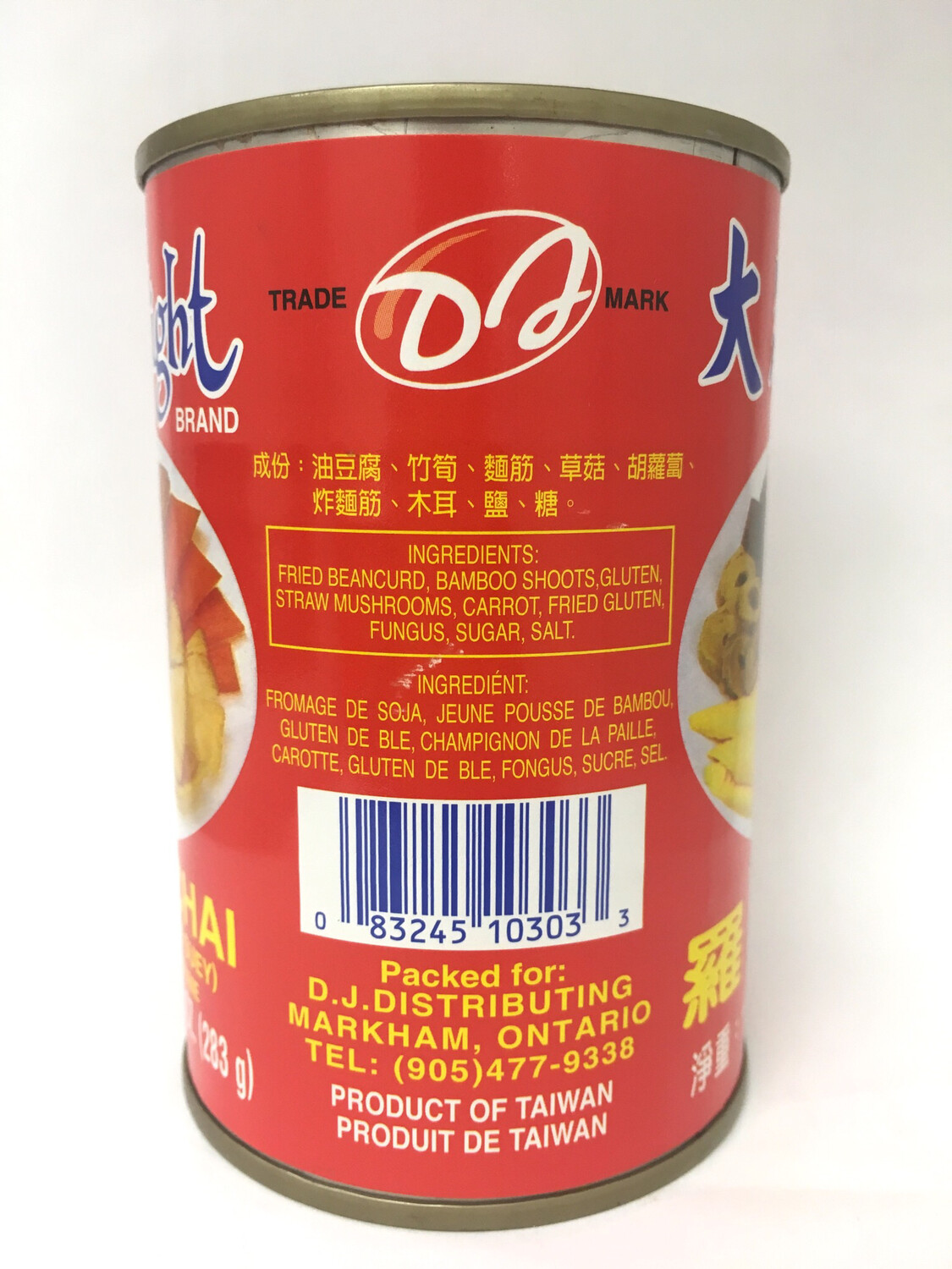 CHINA DELIGHT LO HAN CHAI 24X10OZ