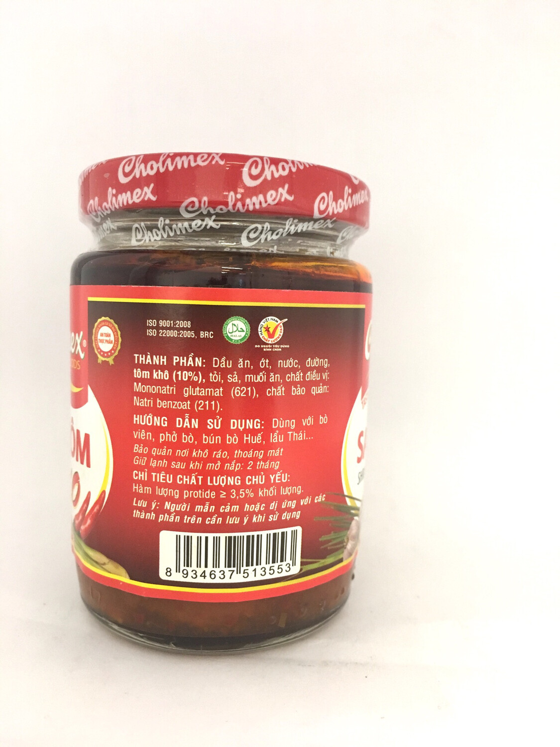 CHOLIMEX SATAY XO SAUCE 36X170G