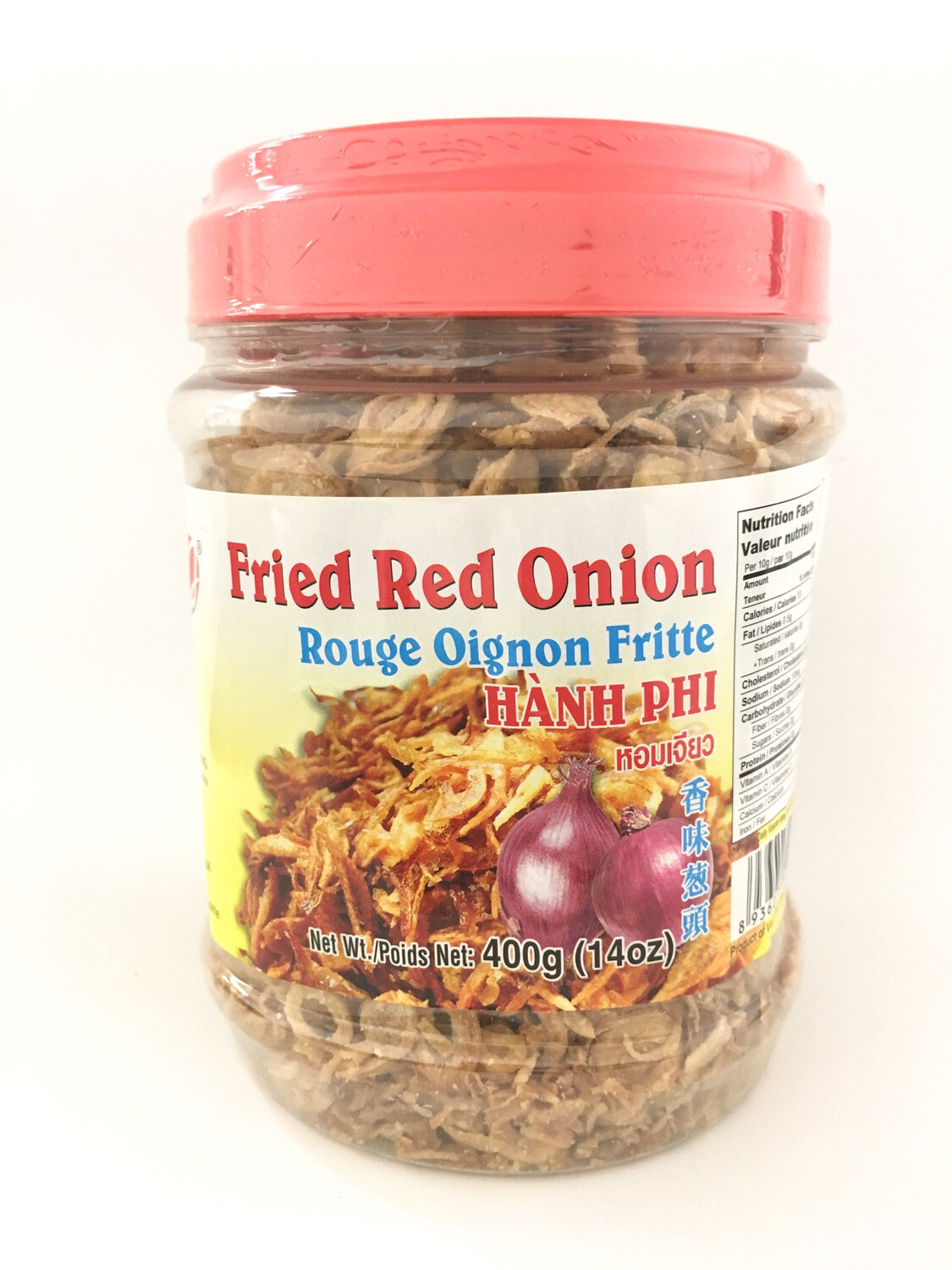 DJ FRIED RED ONION 12X400G