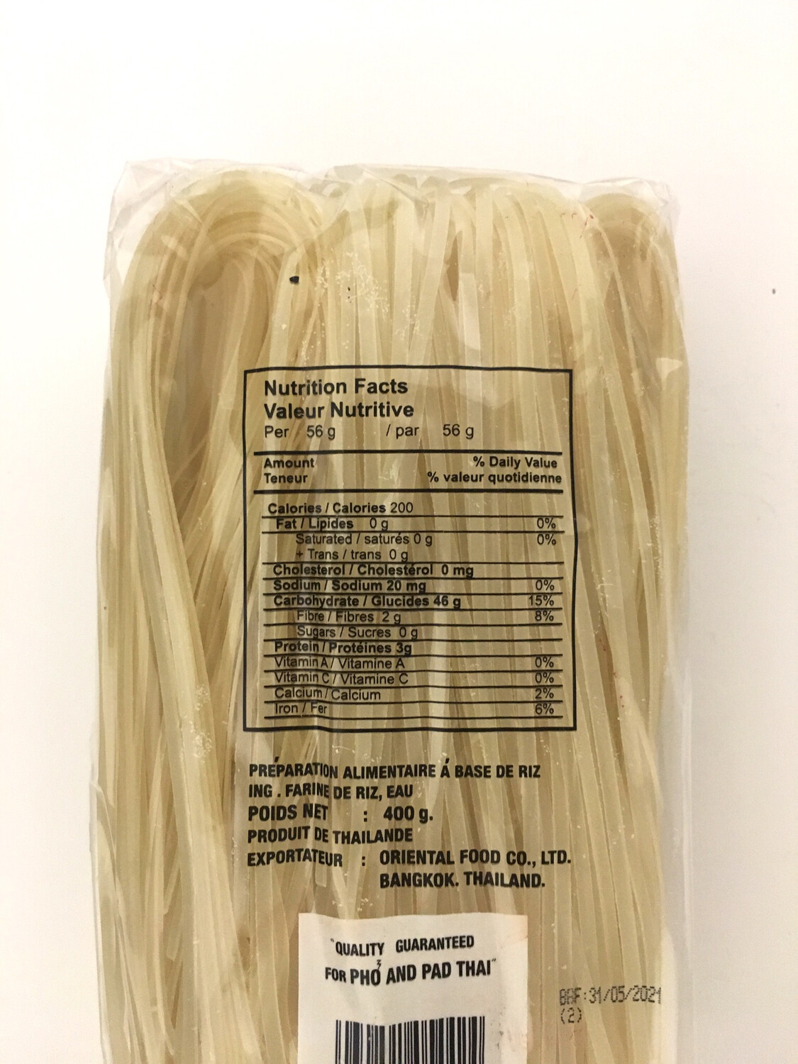 GOLDEN CHEF 3MM RICE STICK 34X400G