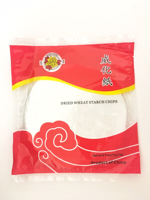 DRIED WHEAT STARCH CHIPS 50X2.5OZ