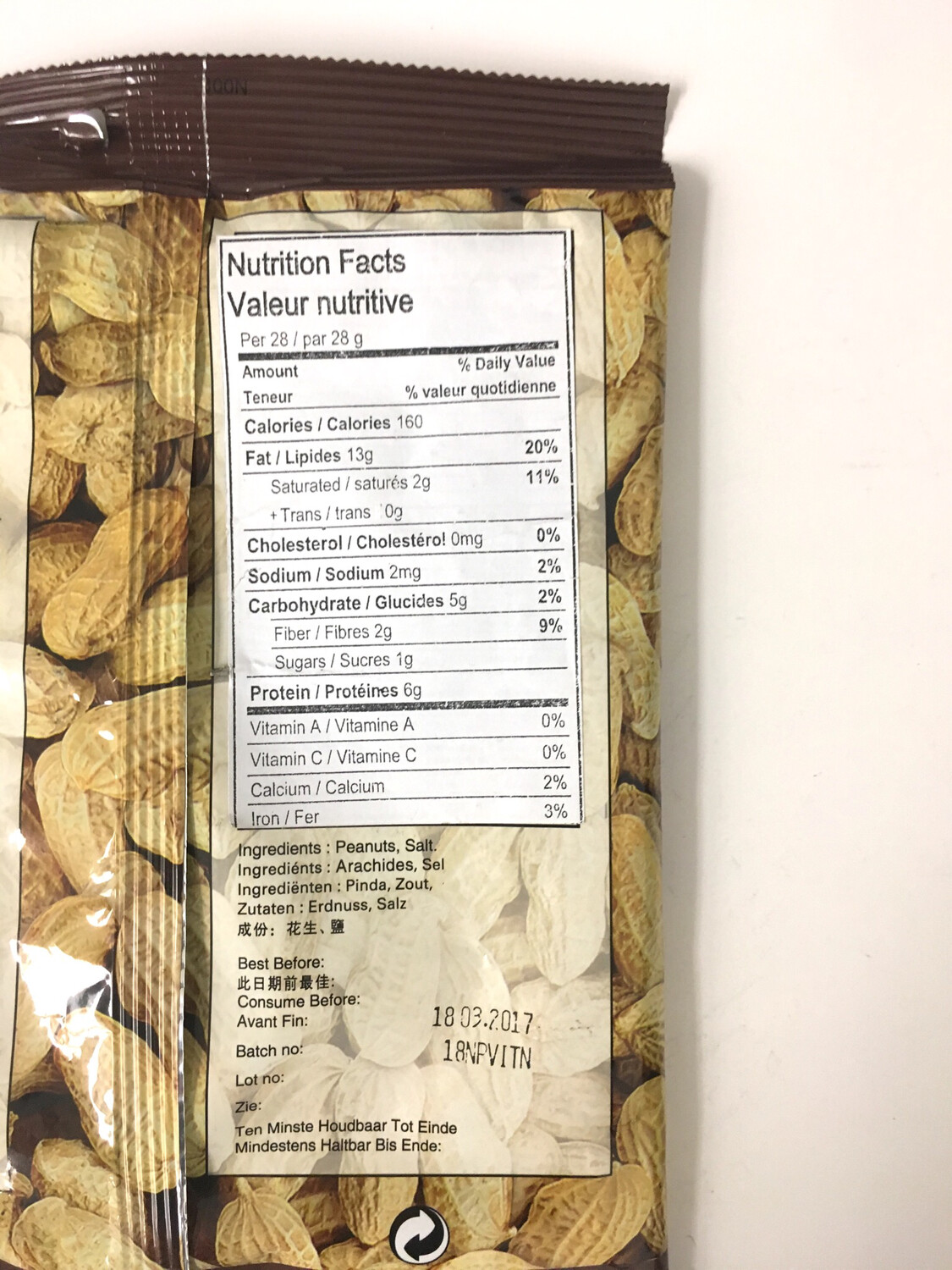 FARMERS DRIED PEANUTS IN SHELL 30X300G
