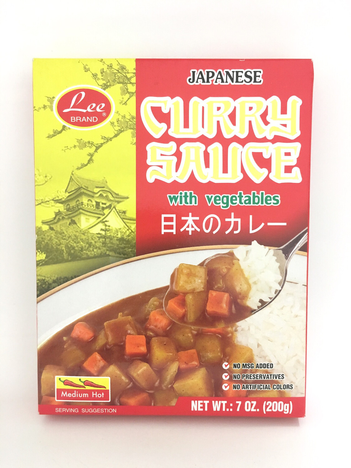 LEE JAPANESE CURRY (HOT) 24X200G